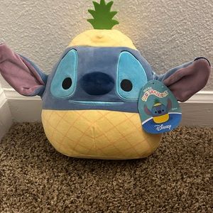 Stitch pineapple squishmallow. Brand new NWT. Never used: smoke free house